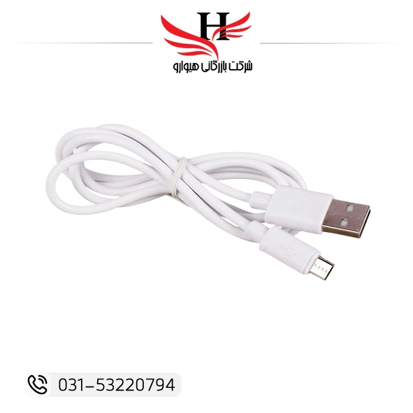 کابل پاور بانکی اندروید وریتی VERITY MICRO 3125 با طراحی کوتاه و مقاوم، مناسب استفاده با پاوربانک و شارژ ایمن گوشیهای اندرویدی | فروش و پخش عمده کابل وریتی توسط هیوارو، نمایندگی فعال در شهرضا، استان اصفهان و استان تهران